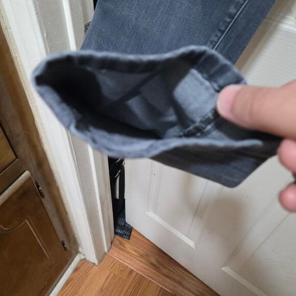 Cabi Slim Boyfriend Jeans Size 6 Washed Black - Picture 6 of 8